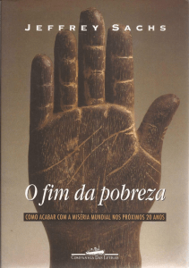 capa de O Fim da Pobreza | Companhia das letras
