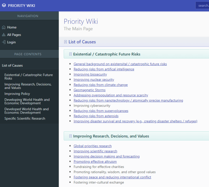 PriorityWiki home 2